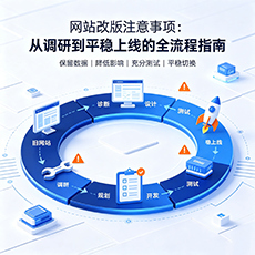 眉山建站-网站改版注意事项：从调研到平稳上线的全流程指南