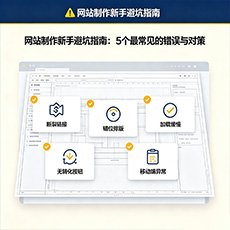 眉山建站-网站制作新手避坑指南：5个最常见的错误与对策