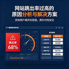 青神建站-网站跳出率过高的原因分析与解决方案