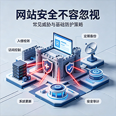 眉山建站-网站安全不容忽视:常见威胁与基础防护策略