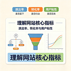 眉山建站-理解网站核心指标：跳出率、转化率与用户粘性