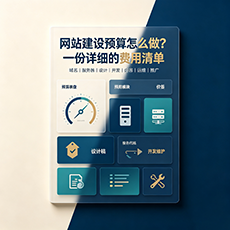 眉山建站-网站建设预算怎么做?一份详细的费用清单