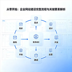 眉山建站-从零开始：企业网站建设完整流程与关键要素解析
