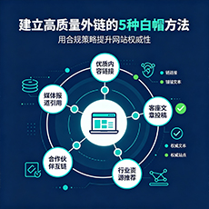 青神建站-建立高质量外链的5种白帽方法