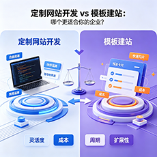 眉山建站-定制网站开发 vs 模板建站：哪个更适合你的企业？